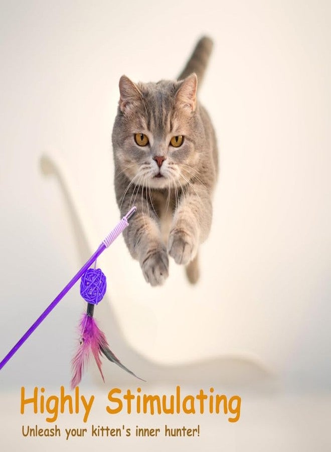 KittuPet لعبة كيتو بيت، عصا إغراء للقطط من السيزال، قطعة واحدة، لعبة تفاعلية للقطط المنزلية، لون أبيض، مقاس واحد - Image 2